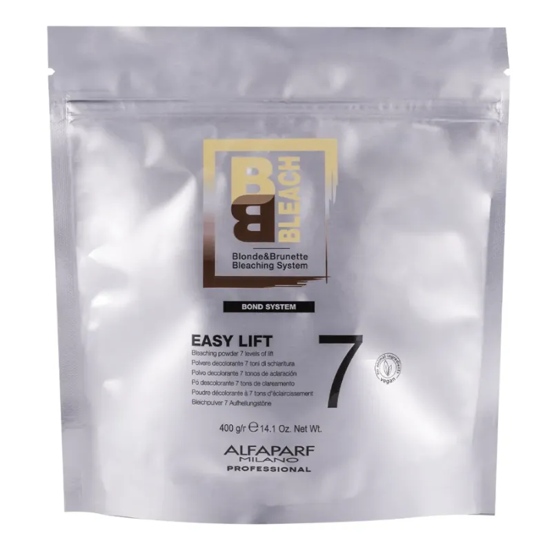 Alfaparf BB Bleach Blonde & Brunette Bleaching System Easy Lift 7 Bleaching Powder 400g