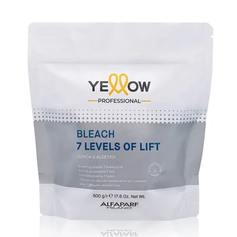 Изсветляваща пудра за коса с Киноа и Aloetrix – Yellow Professional Bleach Powder 7 Levels 500 g