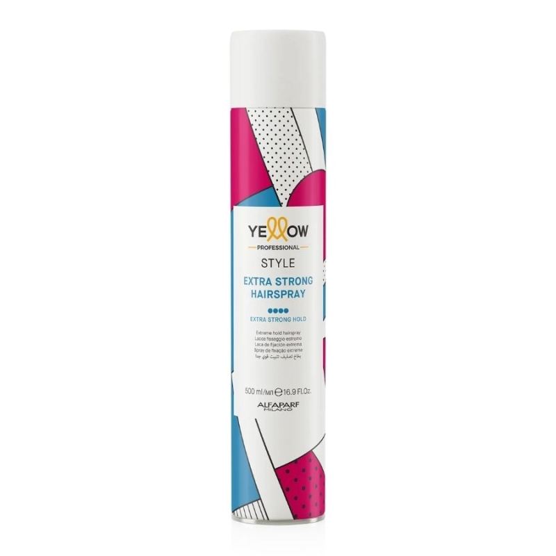 Yellow Professional Extra Strong Hairspray 500 ml