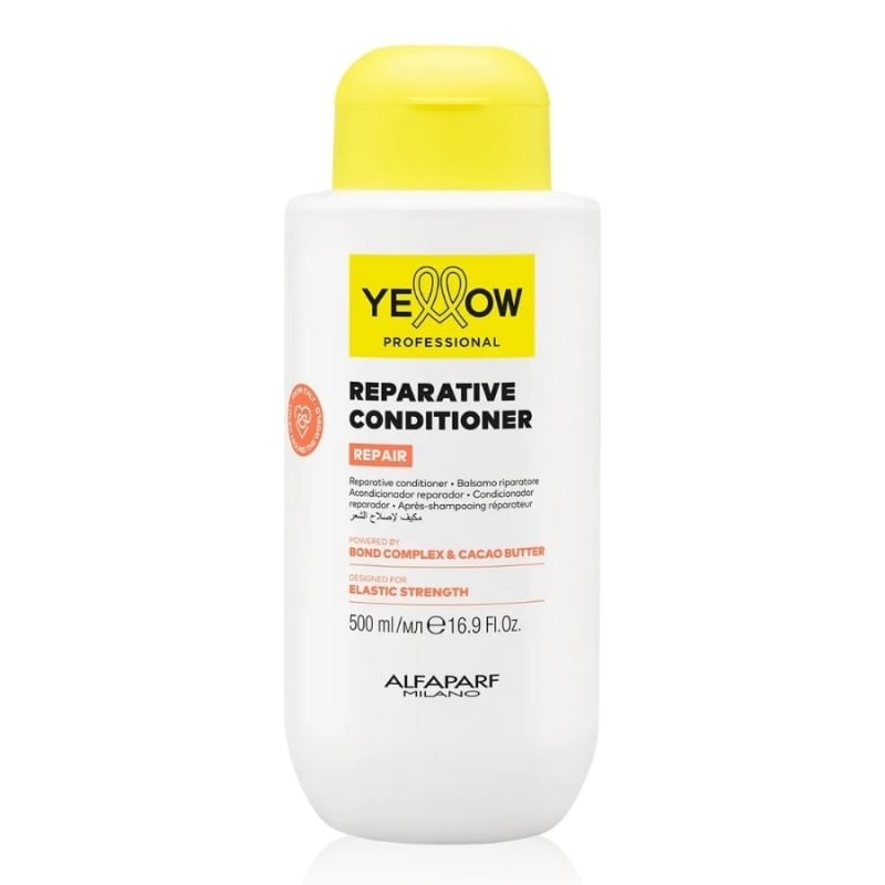 Възстановяващ балсам за силно увредена коса с Bond Complex и какаово масло – Yellow Professional Reparative Conditioner 500 m