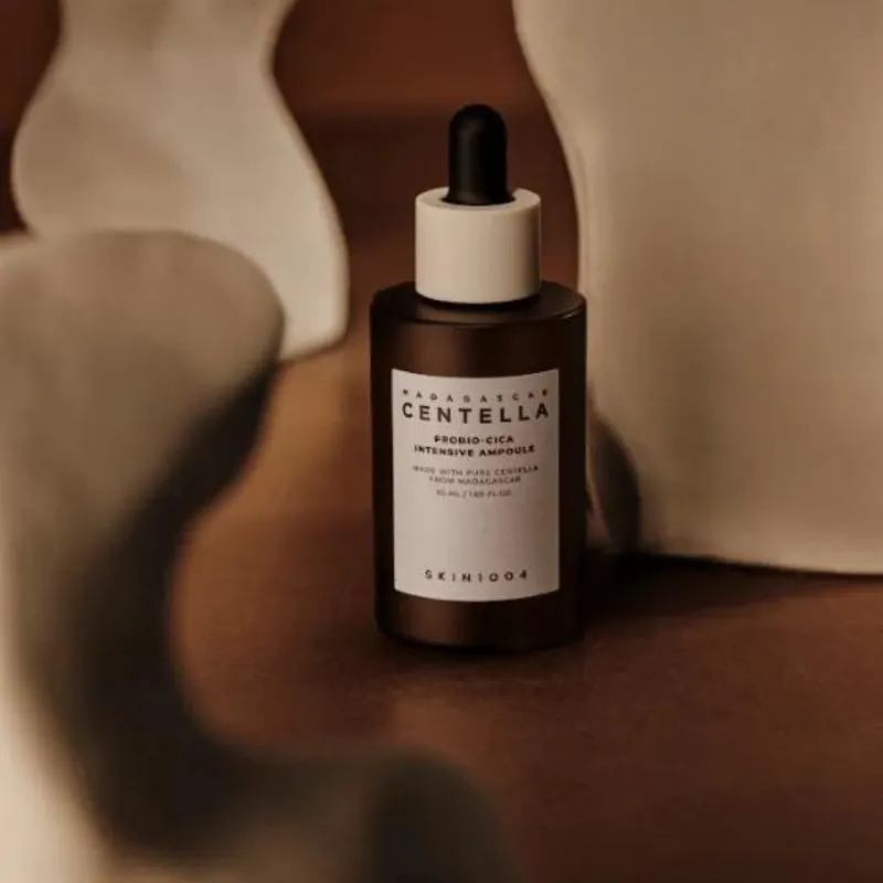 Интензивна успокояваща ампула с ферментирала центела и серамиди SKIN1004 Probio-Cica Intensive Ampoule 50 ml — снимка 3