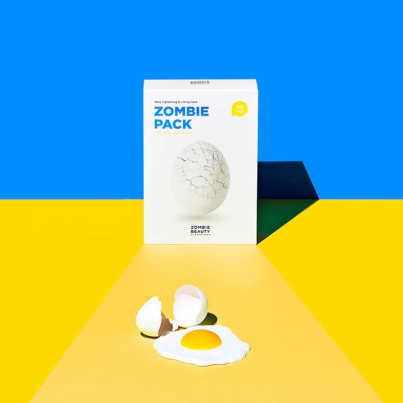Лифтинг маска с албумин и центела против бръчки Zombie Beauty Zombie Pack Lifting Mask Kit (8 броя) — снимка 4