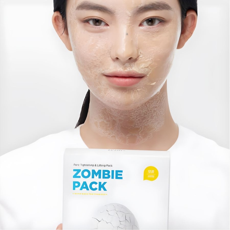 Лифтинг маска с албумин и центела против бръчки Zombie Beauty Zombie Pack Lifting Mask Kit (8 броя) — снимка 5