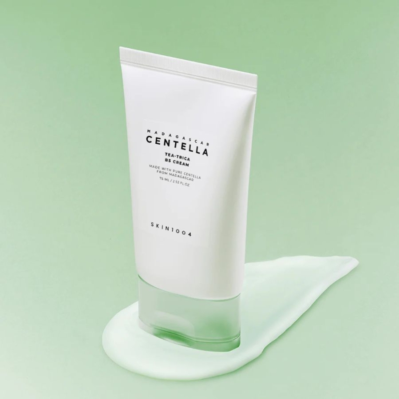 Успокояващ гел-крем с витамин B5 и чаено дърво SKIN1004 Tea-Trica B5 Cream 75 ml — снимка 3