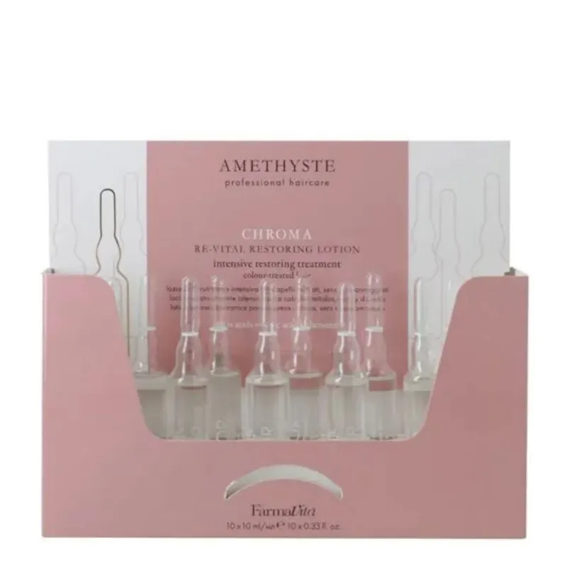 Farmavita Amethyste Chroma Re-Vital Restoring Lotion 10 x 10 ml