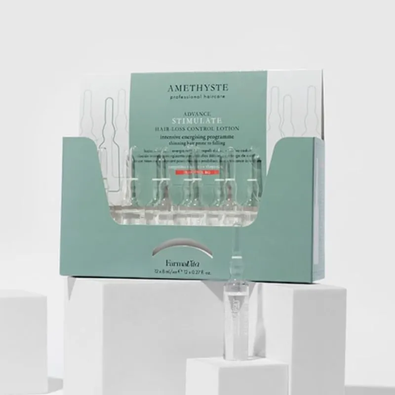 Farmavita Amethyste Stimulate Hair Loss Control Intensive Lotion 12 x 8 ml — 2