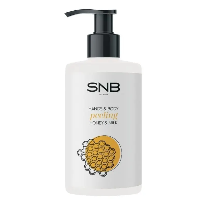 SNB Hands & Body Peeling Honey & Milk 250ml