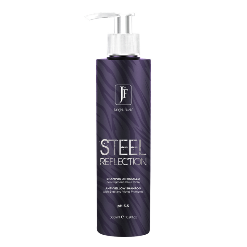 Jungle Fever Steel Reflection Anti Yellow Shampoo 500ml