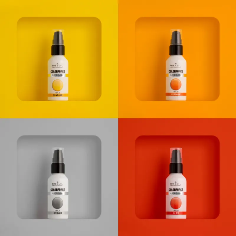Концентрирани пигменти за неутрлизиране и подсилване Brelil Colorforce Pure Pigment 50 ml — снимка 2