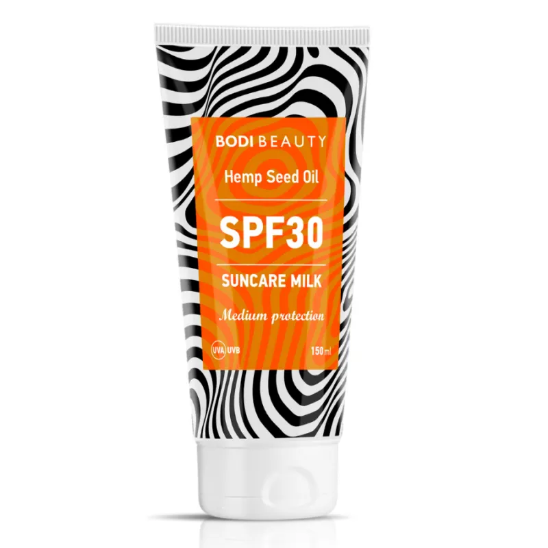Bodi Beauty Bille PH Hemp Seed Oil Protect & Repair Suncare Milk SPF30 200ml