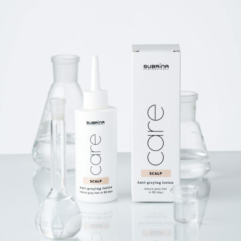 Лосион против побеляване или посивяване на косата Subrina Professional Care Scalp Anti-Greying Lotion 120 ml — снимка 3