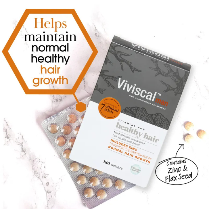 Viviscal Men Hair Growth Supplements 60 tabs — 7