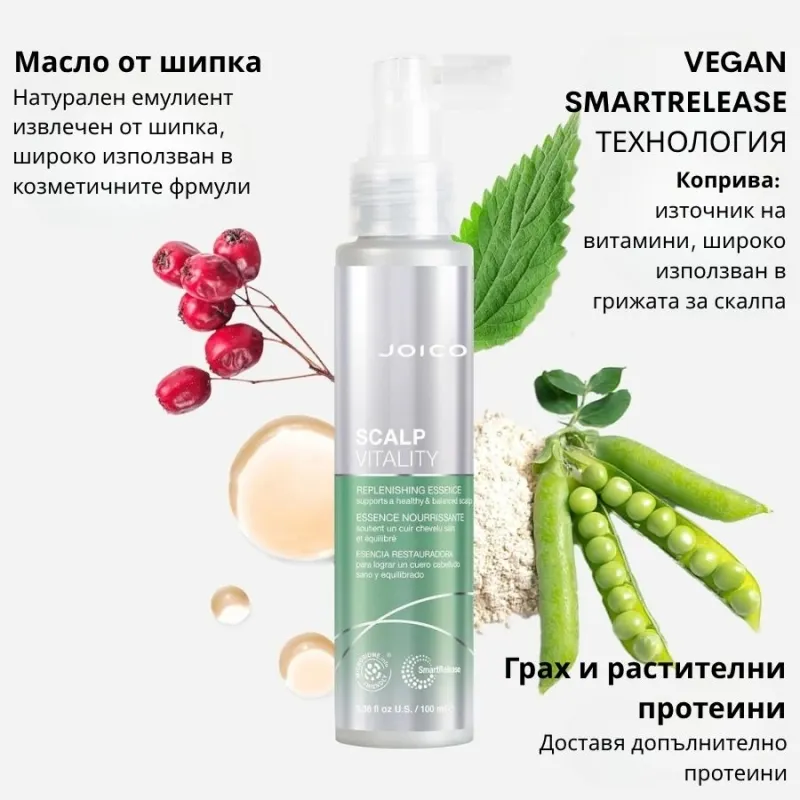 Joico Scalp Vitality Replenishing Essence 100 ml — 4