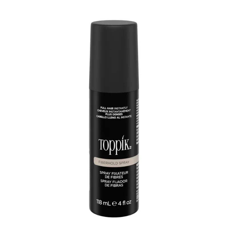 Фиксиращ спрей за кератинови фибри с естествен блясък Toppik FiberHold Spray 118 ml