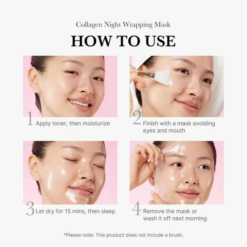 Medicube Collagen Night Wrapping Mask 75 ml — 3