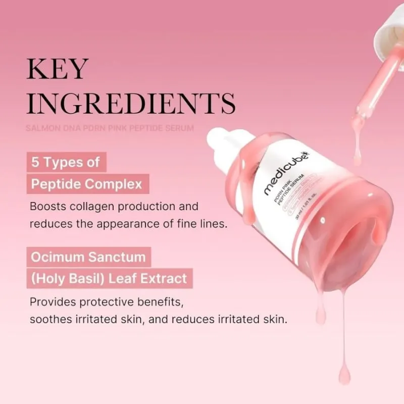 Medicube PDRN Pink Peptide Glow Serum 30 ml — 2