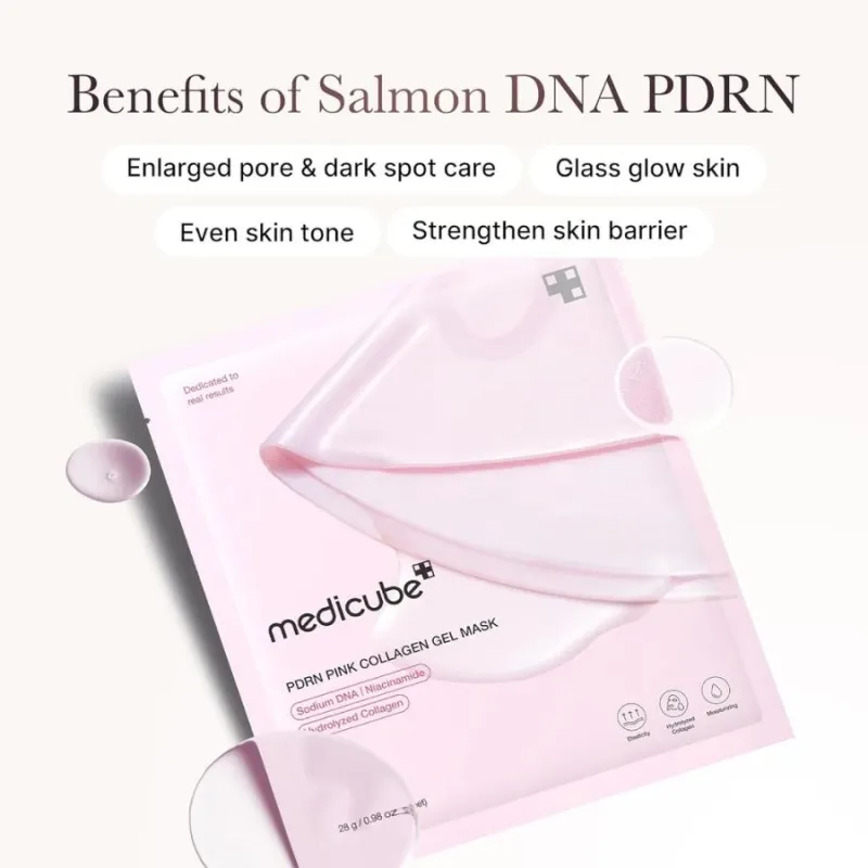 Medicube PDRN Pink Collagen Jelly Gel Mask 28 g — 5