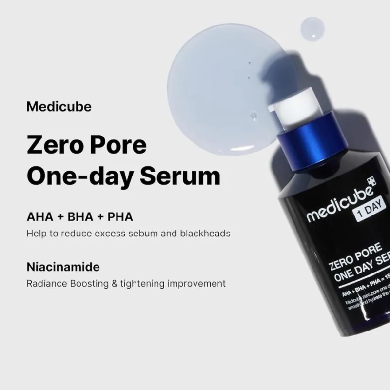Medicube Zero Pore One Day Serum 30ml — 4