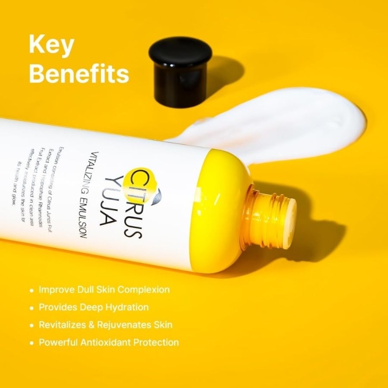 FarmStay Citrus Yuja Vitalizing Emulsion 280 ml — 4