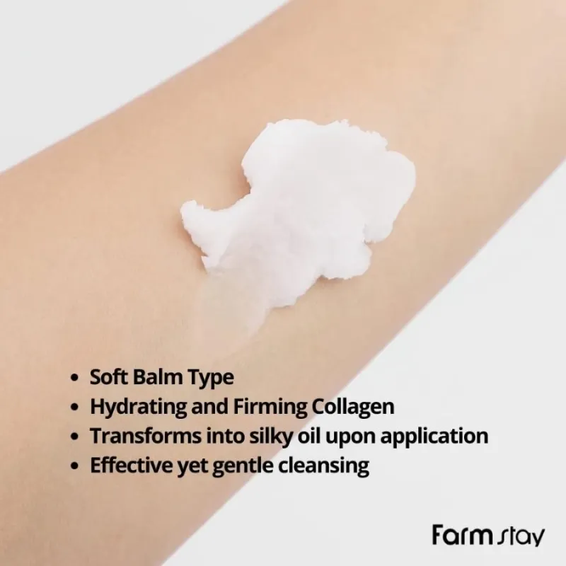 FarmStay Collagen Water Full Moist Cleansing Balm 95 g — 5