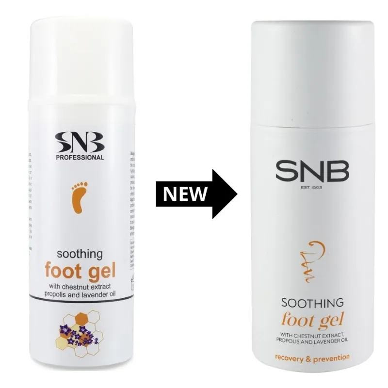 SNB Soothing Foot Gel with Chestnut, Propolis & Lavender Oil PROMO