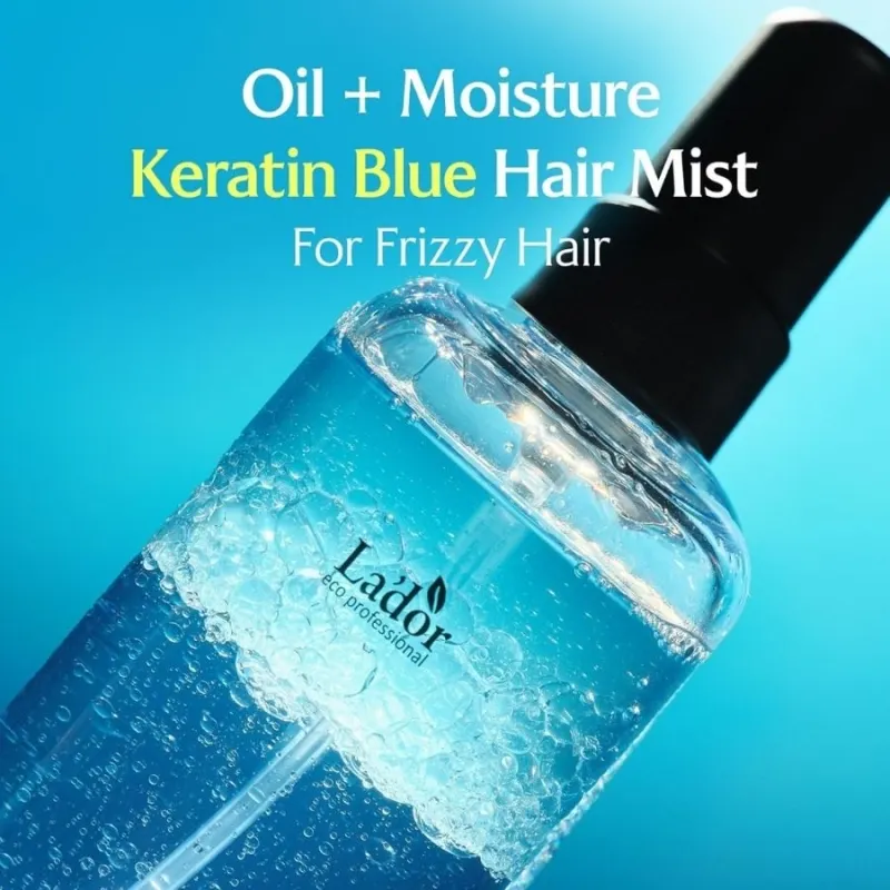 Хидратиращ кератинов спрей против фриз и топлинна защита – Lador Keratin Hydrating Anti-Frizz Hair Mist 130 ml — снимка 6
