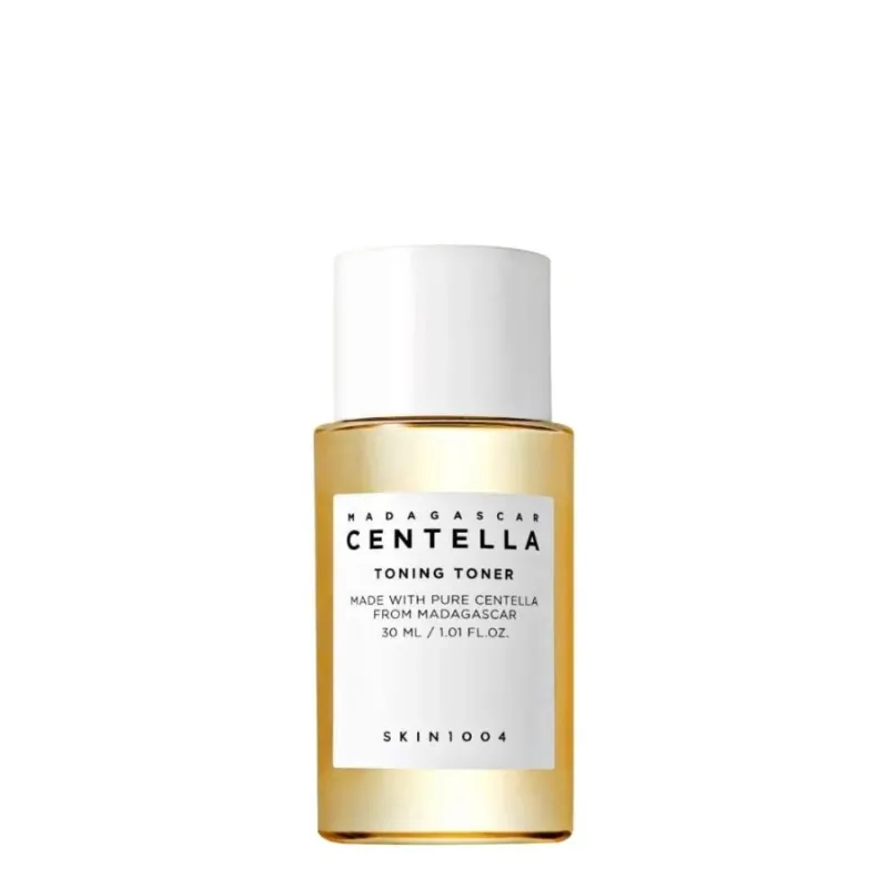 Нежен ексфолиращ тоник за лице с PHA, Centella Asiatica и ниацинамид SKIN1004 Madagascar Centella Toning Toner 30 ml