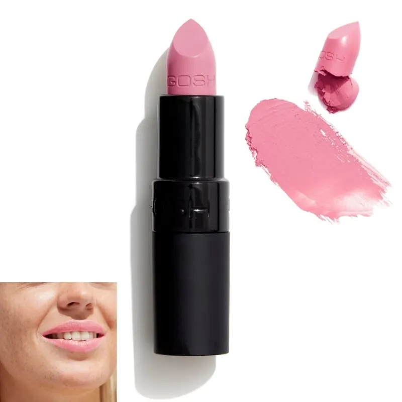 Дълготрайно червило за устни Gosh Velvet Touch Lipstick 4g (РАЗЛИЧНИ НЮАНСИ) — снимка 3