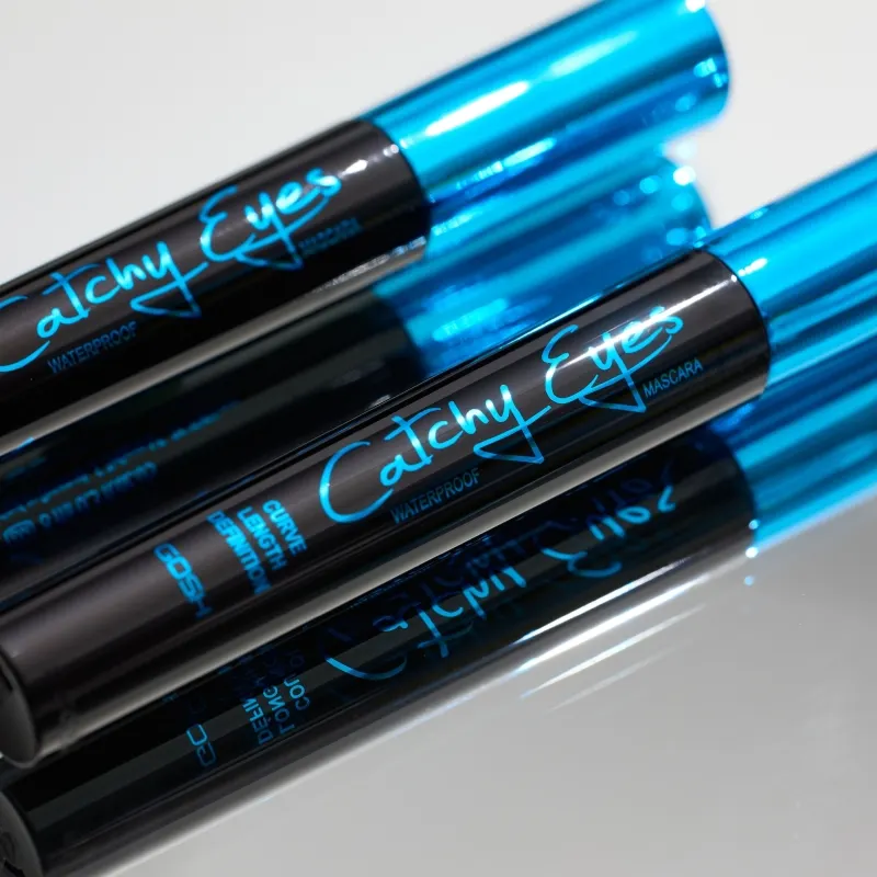 Водоустойчива спирала за извити мигли и „cat-eye“ ефект Gosh Catchy Eyes Mascara Waterproof 8ml — снимка 2