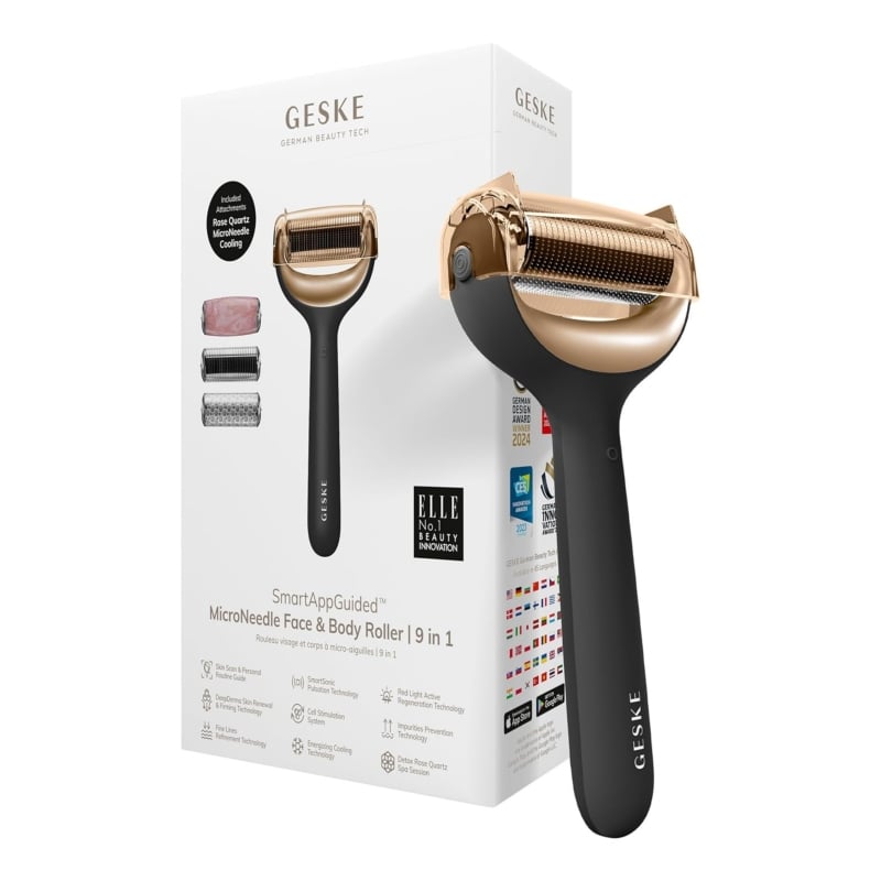 Geske MicroNeedle Face & Body Roller | 9 in 1