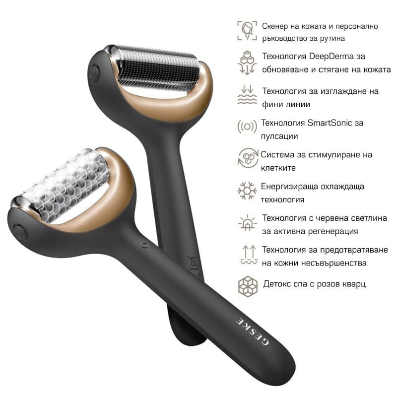 Geske MicroNeedle Face & Body Roller | 9 in 1 — 3