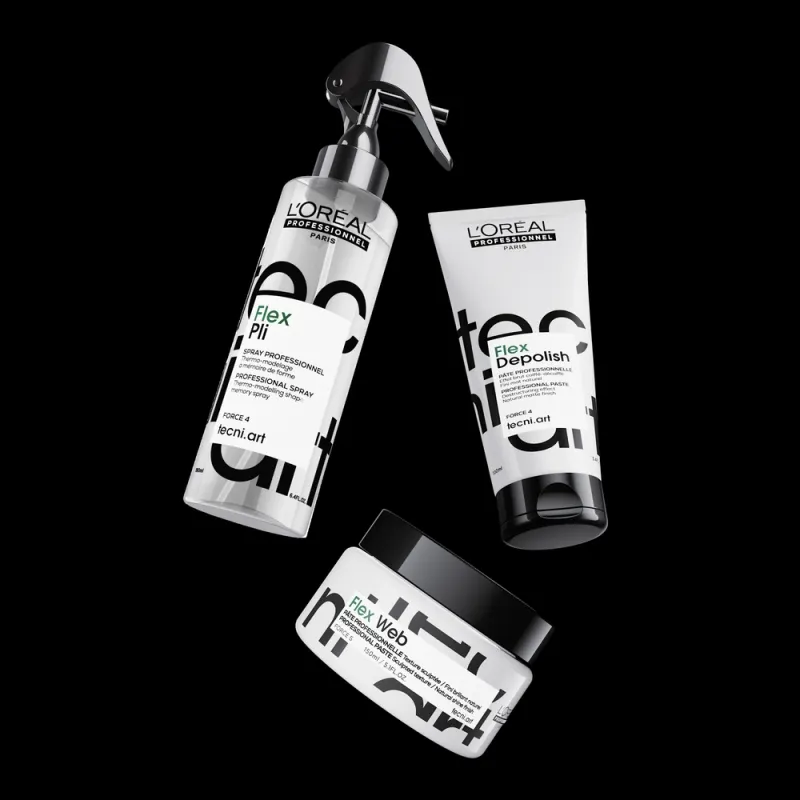 Мултифункционален термозащитен крем за изсушаване Loreal Professionnel Tecni Art Flex Blow Dry 150 ml — снимка 8