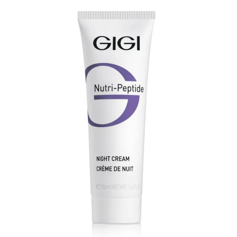 Нощен хидратиращ крем с пептиди и галактоарабинан GIGI Nutri Peptide Night Cream 50 ml