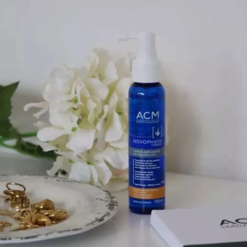 Лосион против хроничен косопад с активен комплекс NOVODENSYL ACM Novophane Chronic Anti-Hair Loss Lotion 100 ml — снимка 3