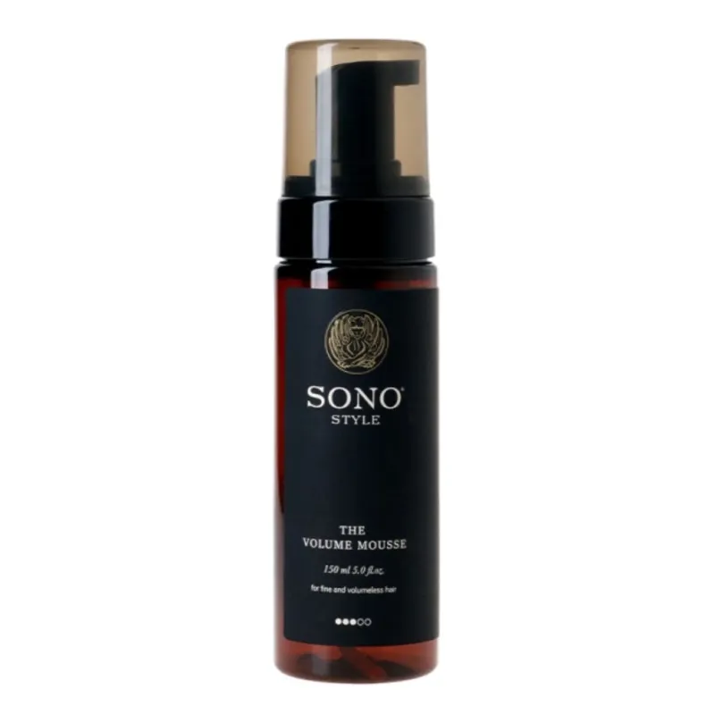 Пяна за обем с еластична фиксация за фина и тънка коса SONO The Volume Mousse 150 ml