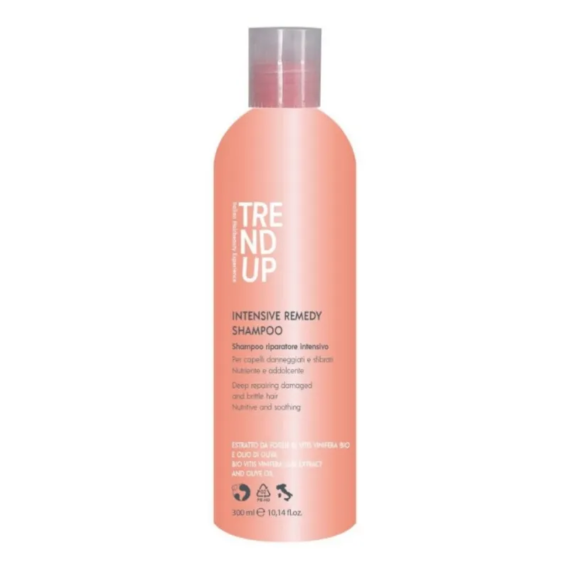 Възстановяващ шампоан за увредена и чуплива коса с маслиново масло Trend Up Remedy Shampoo 300 ml