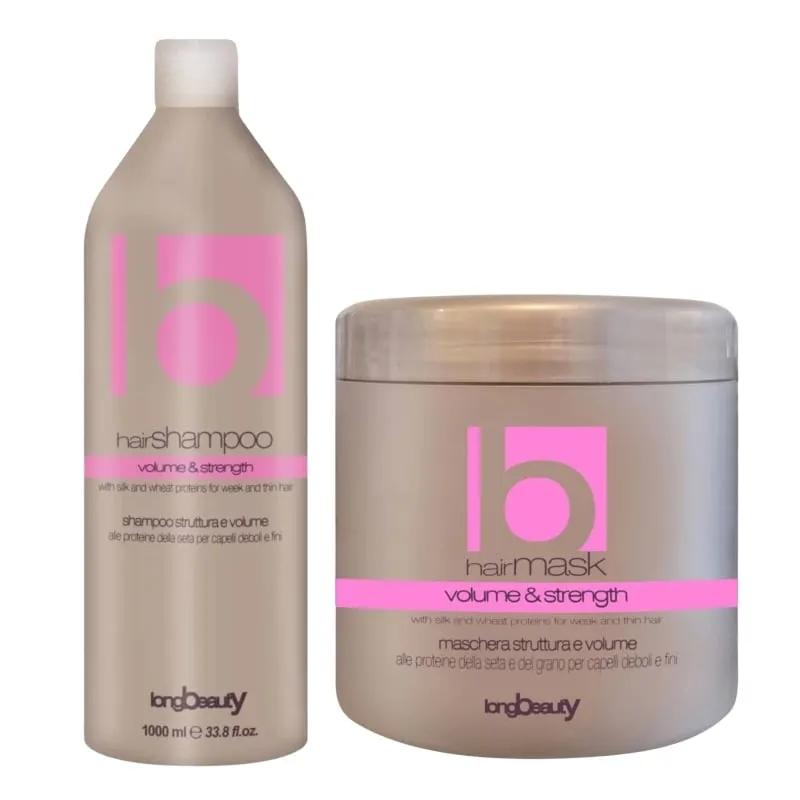 Edelstein Professional Evolution Silk Protein Volumizing Shampoo for Thin & Weak Hair 1000ml + Edelstein Professional Evolution Silk Protein Volumizing Shampoo for Thin & Weak Hair 1000ml