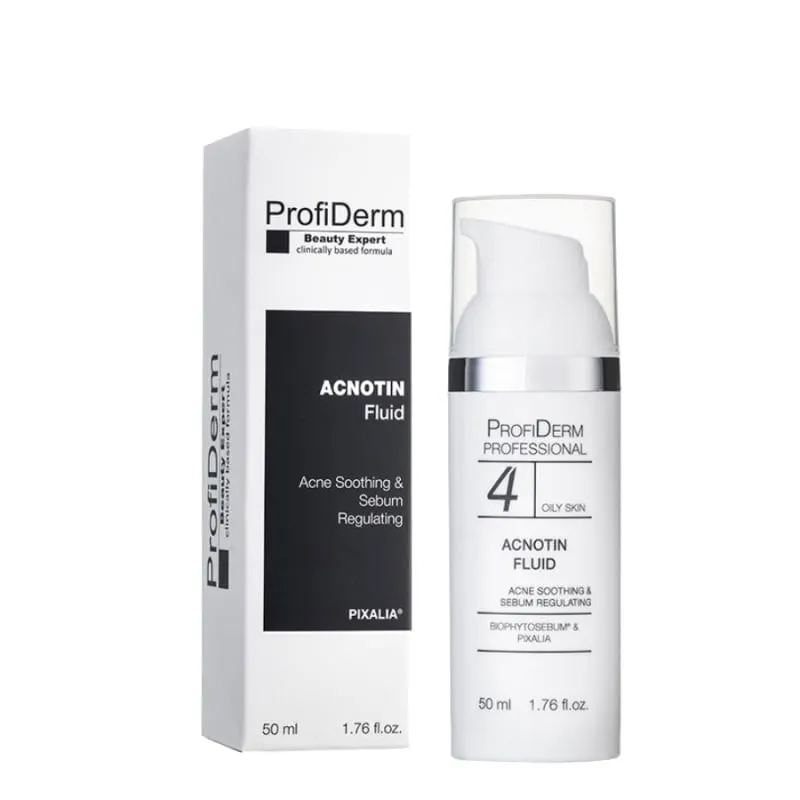 Флуид Акнотин за мазна и склонна към акне кожа Profiderm Acnotin Fluid 50ml
