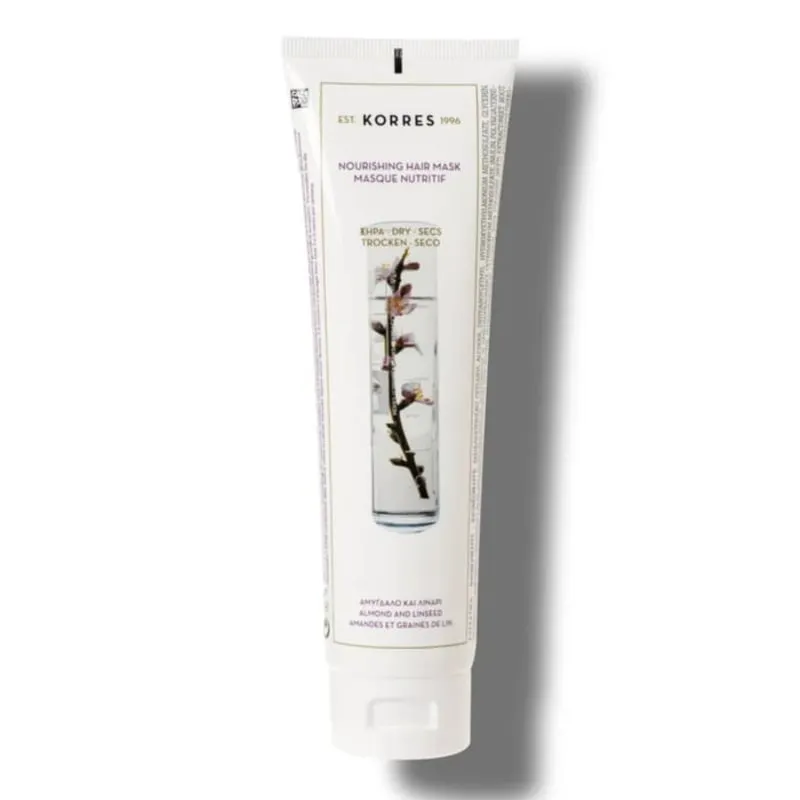 KORRES Dry and Damaged Hair Mask Almond & Linseed 125 ml