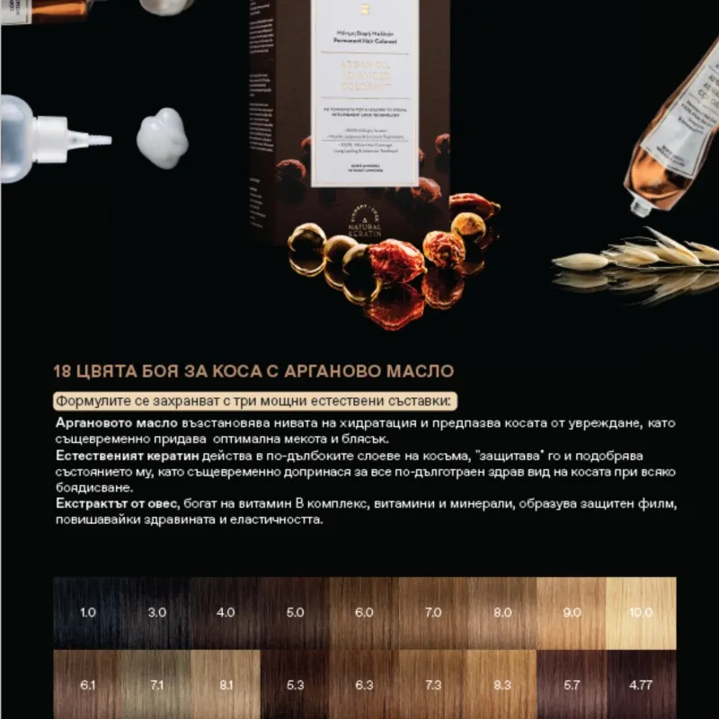 Korres Permanent Color Argan Oil Hair Colour 100 ml — 2