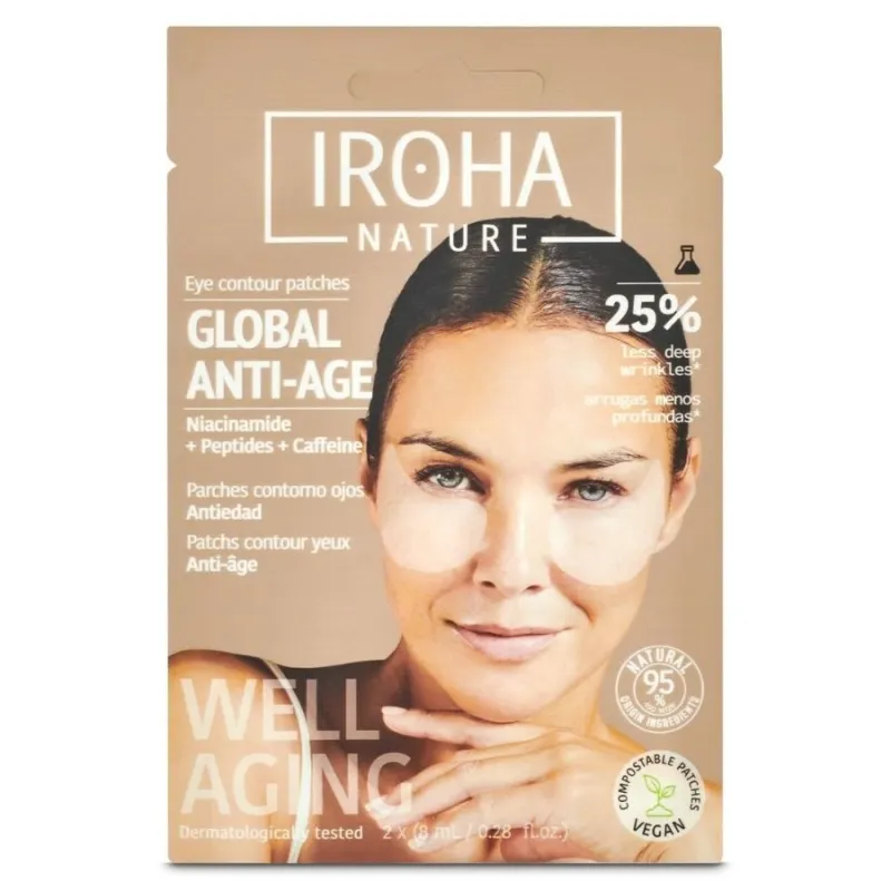 Iroha Eye Contour Patches Global Anti-age with Niacinamide — 2