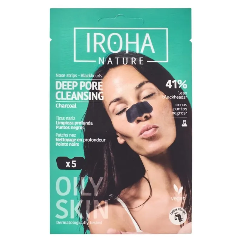 IROHA Nature Deep Cleansing Nose Strips 3 pcs