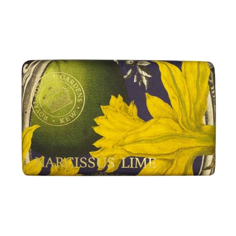 The English Soap Company Narcissus Lime Soap 240g — 2
