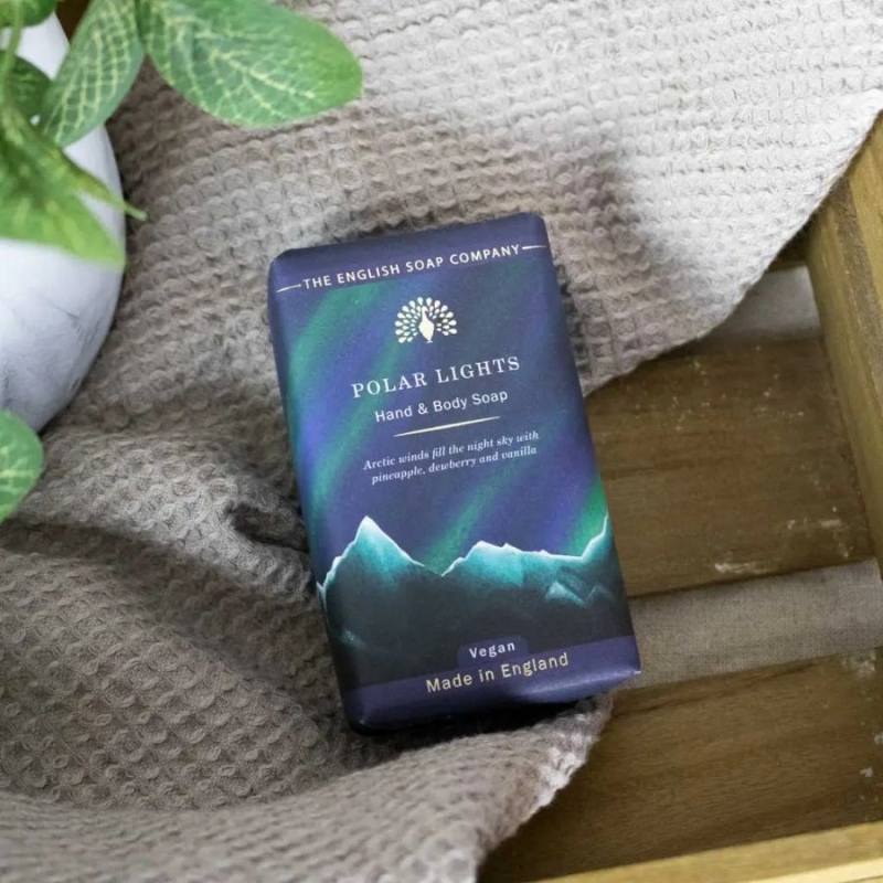 Луксозен сапун The English Soap Company Polar Lights Soap 190 g — снимка 3