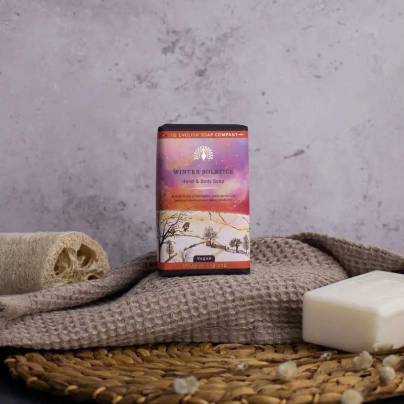 Луксозен сапун The English Soap Company Winter Solstice Soap 190 g — снимка 2