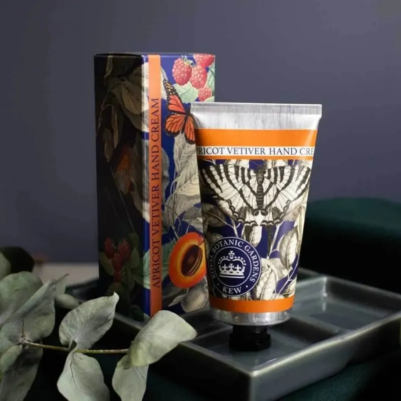 Крем за ръце The English Soap Company Kew Gardens Apricot Vetiver Hand Cream 75 ml — снимка 2