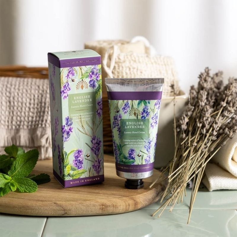 Крем за ръце The English Soap Company English Lavender Hand Cream 75 ml — снимка 2