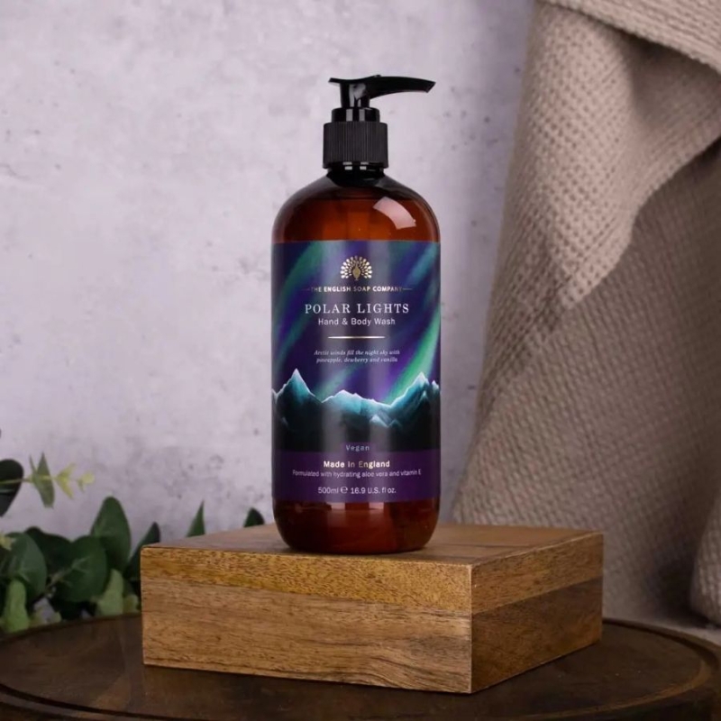 Душ гел The English Soap Company Polar Lights Hand and Body Wash 500 ml — снимка 2