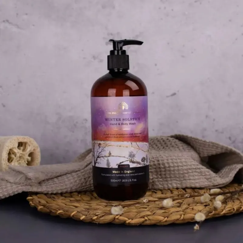 The English Soap Company Winter Solstice Hand and Body Wash 500 ml — 2