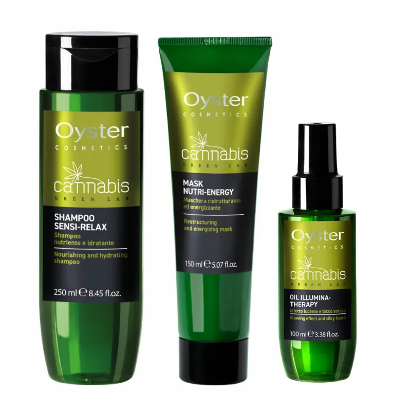 Oyster Professional Cannabis Green Lab Hydrating & Nourishing Set